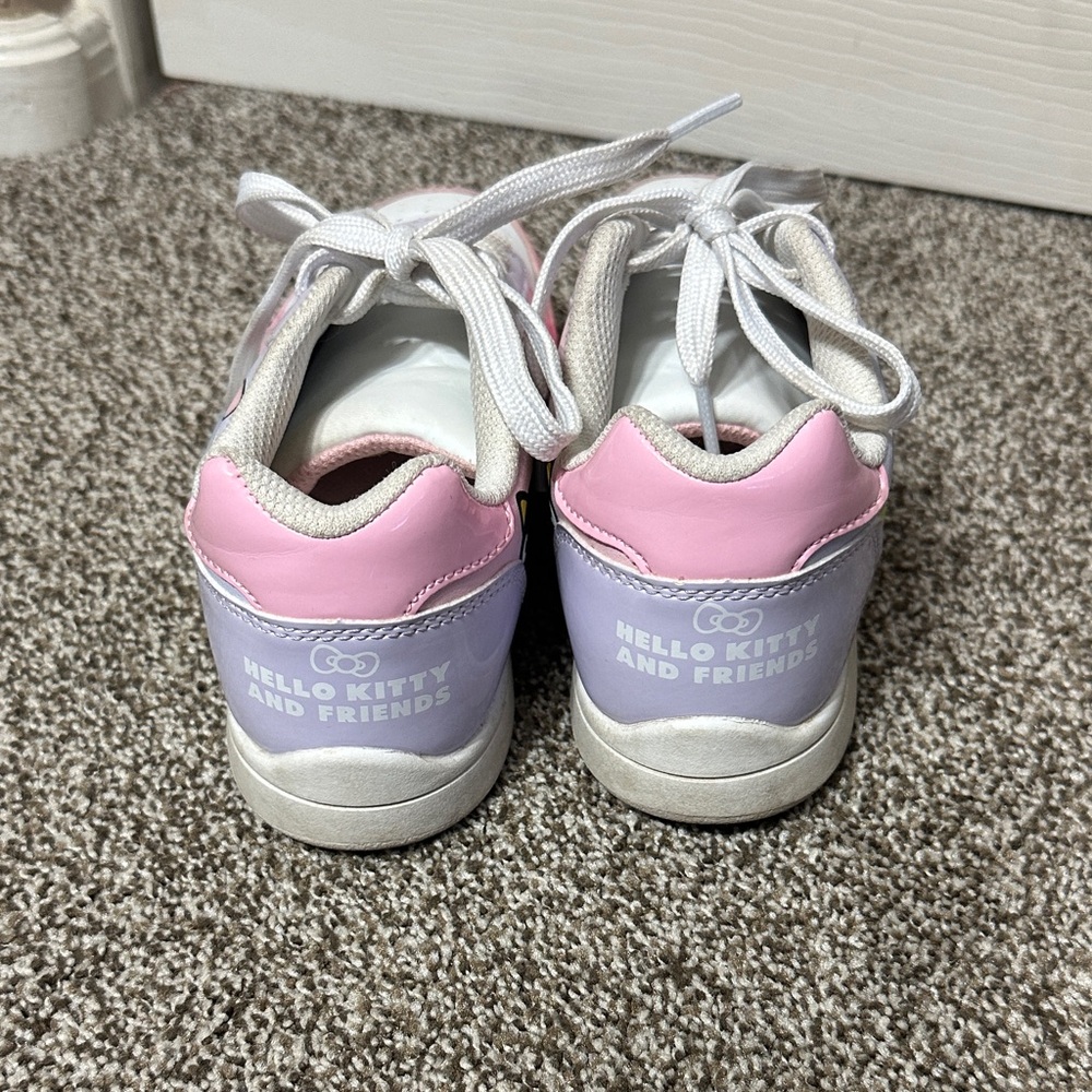 Hello Kitty girls lace up tennis athletic casual kids shoes size 2 - Picture 6 of 8
